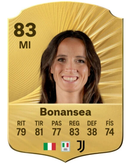 EA Sports FC 26 - Mejores jugadores Barbara Bonansea