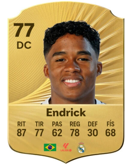 EA Sports FC 26 - Mejores jugadores con mayor potencial del modo Carrera Endrick