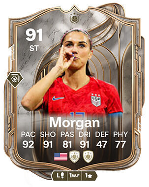 EA Sports FC 26: Nueva carta ICONO de Ultimate Team: Alex Morgan