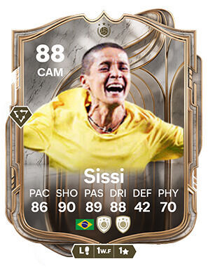 EA Sports FC 26: Nueva carta ICONO de Ultimate Team: Sissi