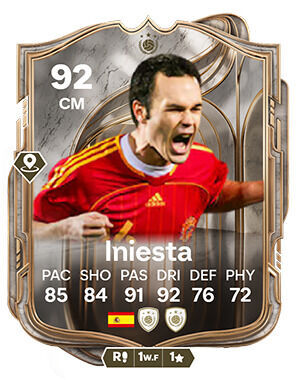 EA Sports FC 26: Nueva carta ICONO de Ultimate Team: Andrés Iniesta