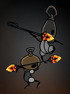 Hollow Knight Silksong - Jefe final Hermanos mayores Signis y Gron