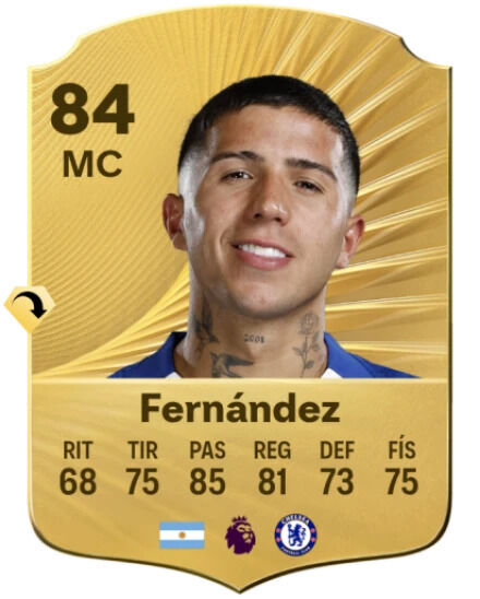 EA Sports FC 26 - Mejores jugadores Enzo Fernndez