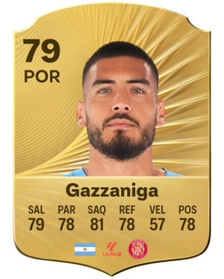 EA Sports FC 26 - Mejores jugadores Paulo Gazzaniga