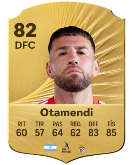 EA Sports FC 26 - Mejores jugadores Nicols Otamendi