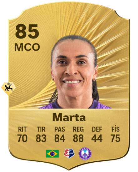 EA Sports FC 26 - Mejores jugadores Marta