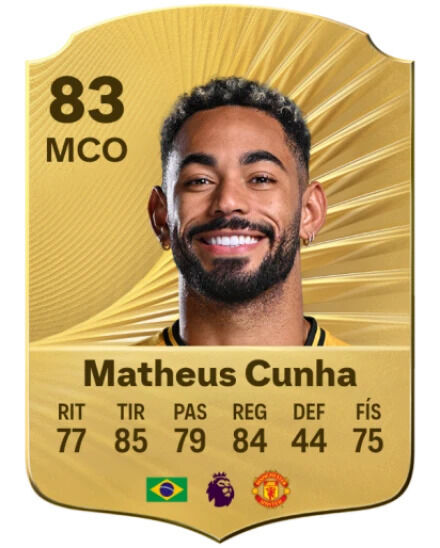 EA Sports FC 26 - Mejores jugadores Matheus Cunha