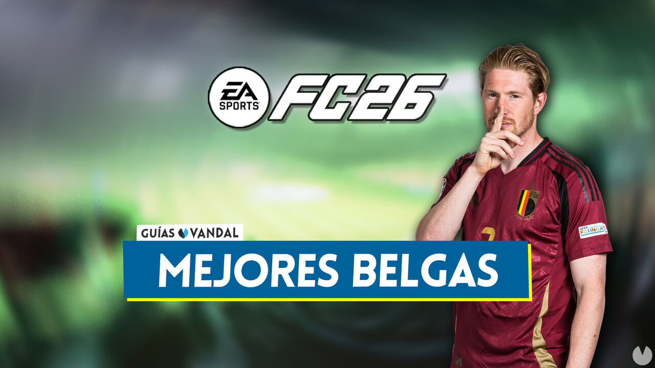 EA Sports FC 26: Los 20 mejores jugadores belgas - Medias y valoracin - EA Sports FC 26