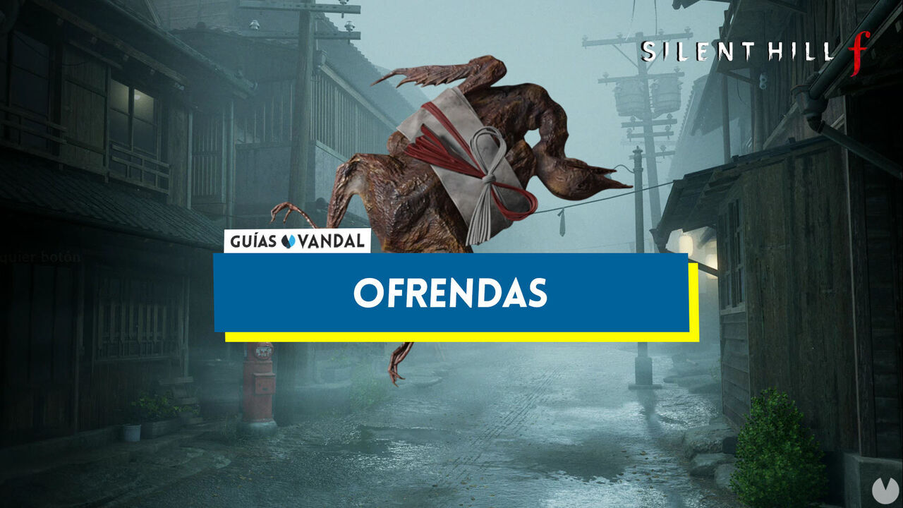 Todas las ofrendas en Silent Hill f, localizacin y valor - Silent Hill f