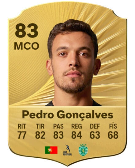 EA Sports FC 26 - Mejores jugadores Pedro Gonalves