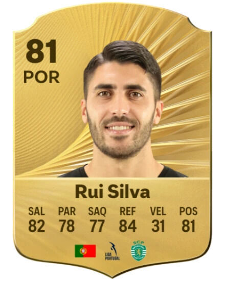 EA Sports FC 26 - Mejores jugadores Rui Silva