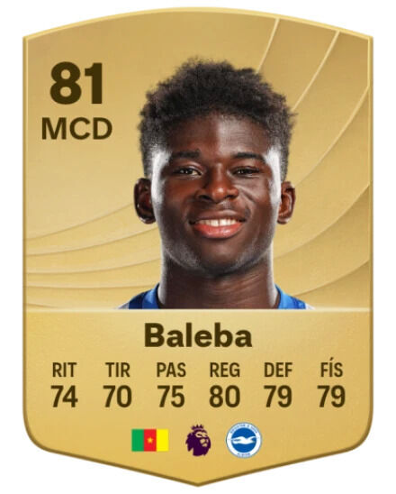 EA Sports FC 26 - Mejores jugadores Carlos Baleba