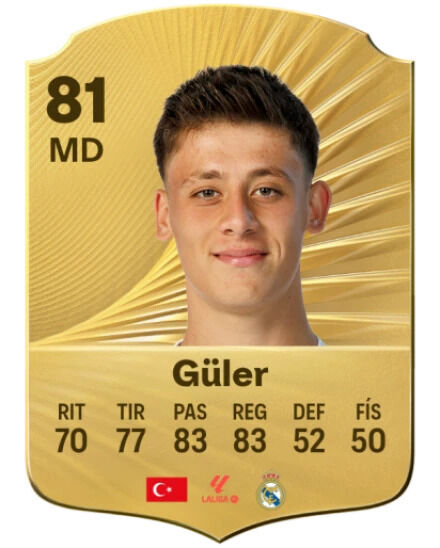 EA Sports FC 26 - Mejores jugadores Arda Gler