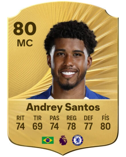 EA Sports FC 26 - Mejores jugadores Andrey Santos