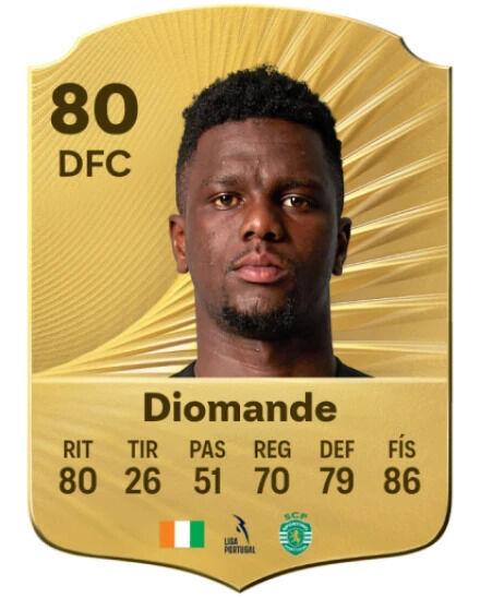 EA Sports FC 26 - Mejores jugadores Ousmane Diomande
