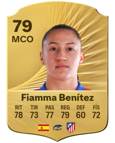 EA Sports FC 26 - Mejores jugadores Fiamma Bentez