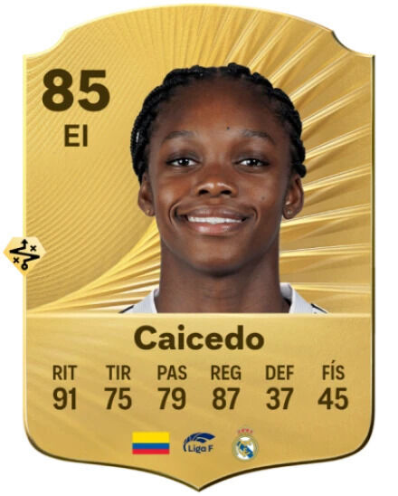 EA Sports FC 26 - Mejores jugadores Linda Caicedo
