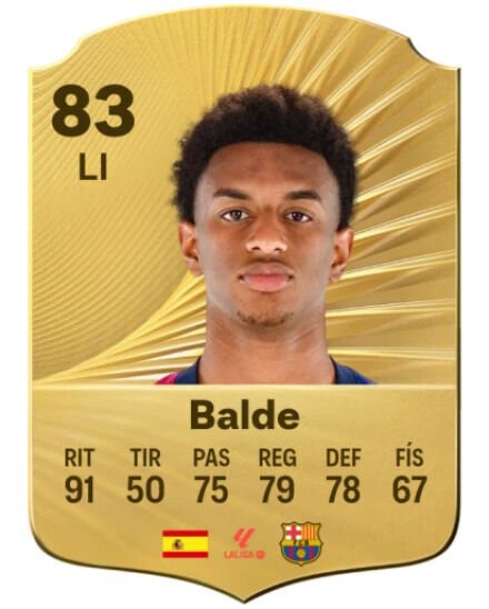 EA Sports FC 26 - Mejores jugadores Balde