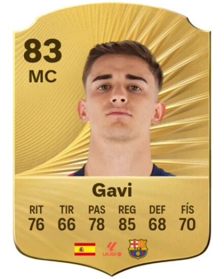EA Sports FC 26 - Mejores jugadores Gavi