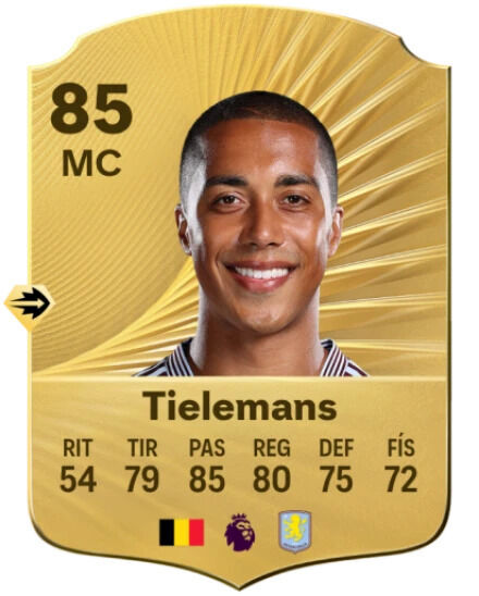 EA Sports FC 26 - Mejores jugadores Youri Tielemans