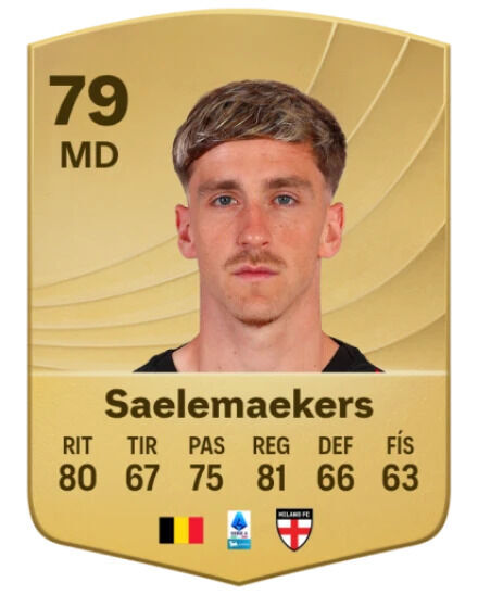EA Sports FC 26 - Mejores jugadores Alexis Saelemaekers