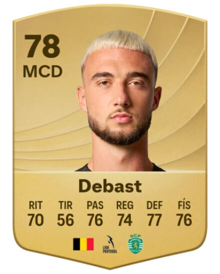 EA Sports FC 26 - Mejores jugadores Zeno Debast