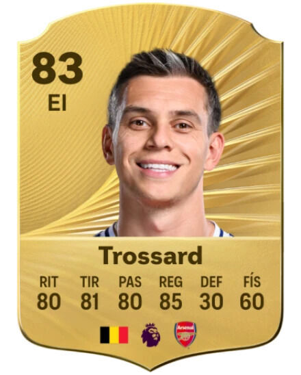 EA Sports FC 26 - Mejores jugadores Leandro Trossard