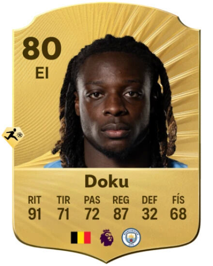 EA Sports FC 26 - Mejores jugadores Jrmy Doku