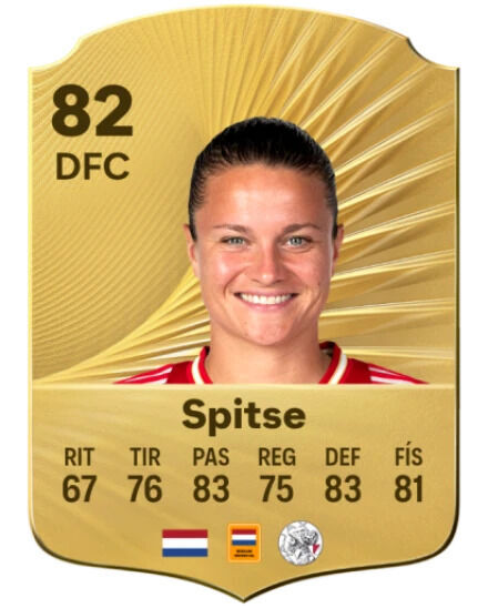 EA Sports FC 26 - Mejores jugadores Sherida Spitse