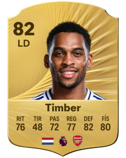 EA Sports FC 26 - Mejores jugadores Jurrin Timber