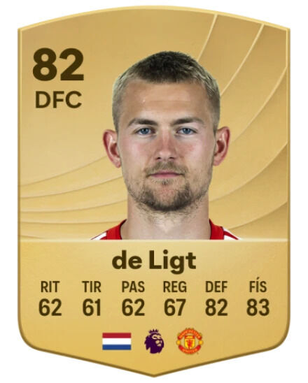 EA Sports FC 26 - Mejores jugadores Matthijs de Ligt