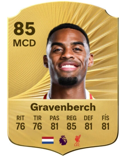 EA Sports FC 26 - Mejores jugadores Ryan Gravenberch