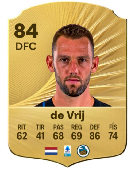 EA Sports FC 26 - Mejores jugadores Stefan de Vrij