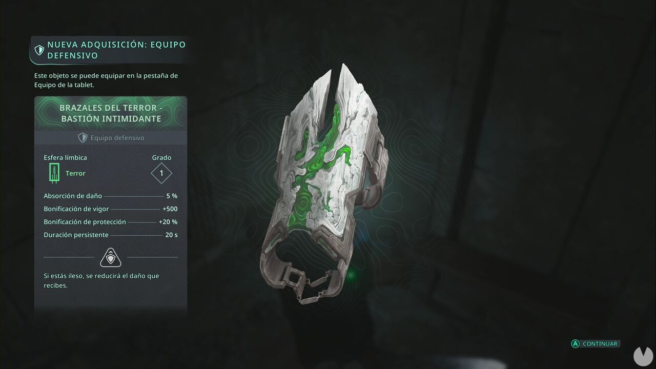 Hell is Us - Defensive Equipment, Dread Bracers - Intimidating Bastion