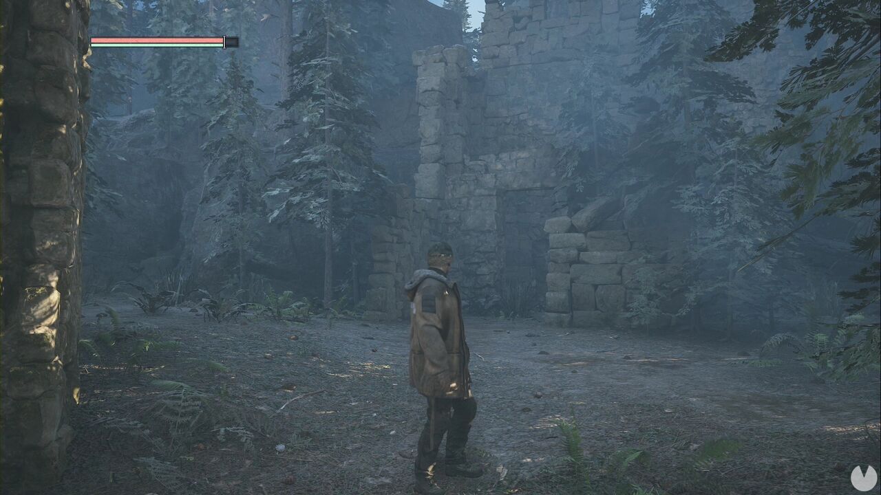 Hell is Us - Senedra Forest, location of the ruined building containing the Burnt Bell