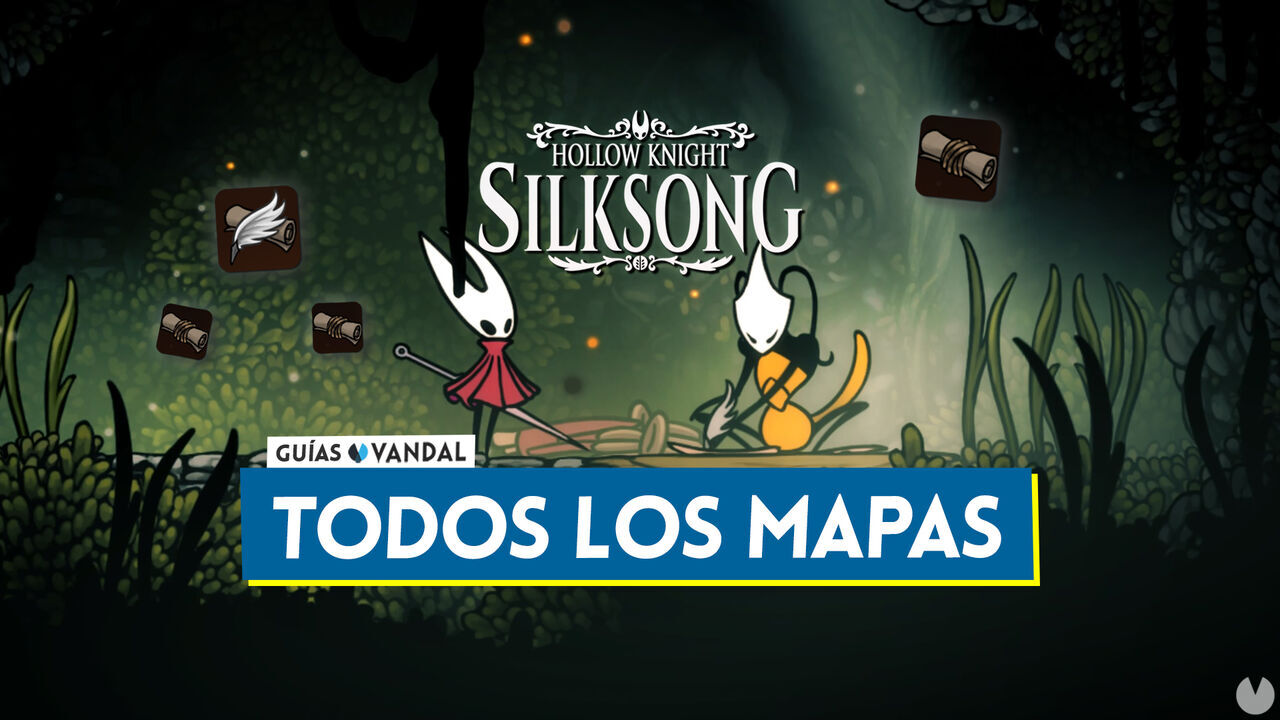Todos los mapas en Silksong y dnde conseguirlos - Hollow Knight: Silksong