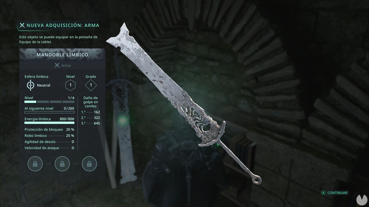 Hell is Us - Weapons, Lymbic Greatsword