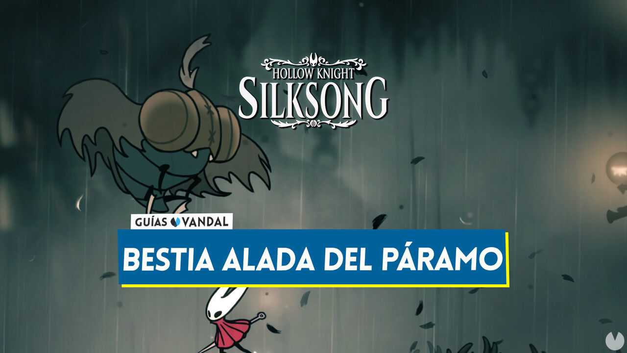 Bestia alada del Pramo en Silksong: Localizacin, cmo derrotarla y recompensas - Hollow Knight: Silksong