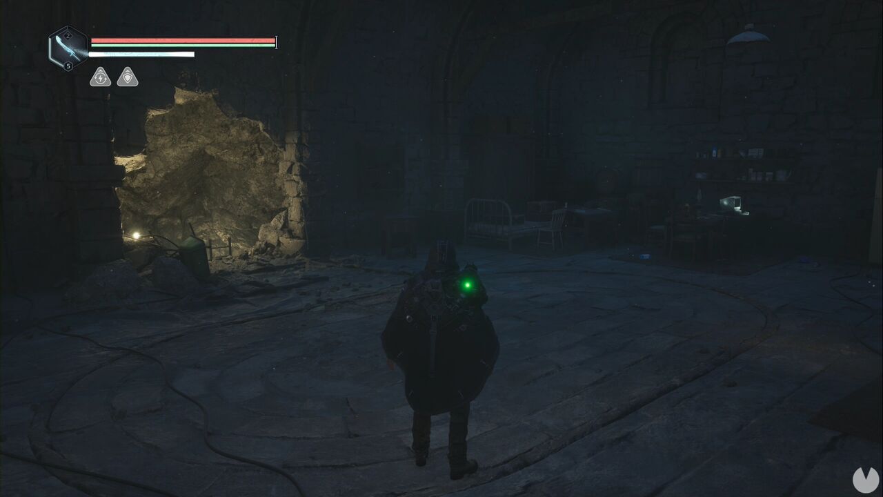 Hell is Us - Vyssa Hills, hole in the wall at the Watcher's Nest and computer where you can enter the password