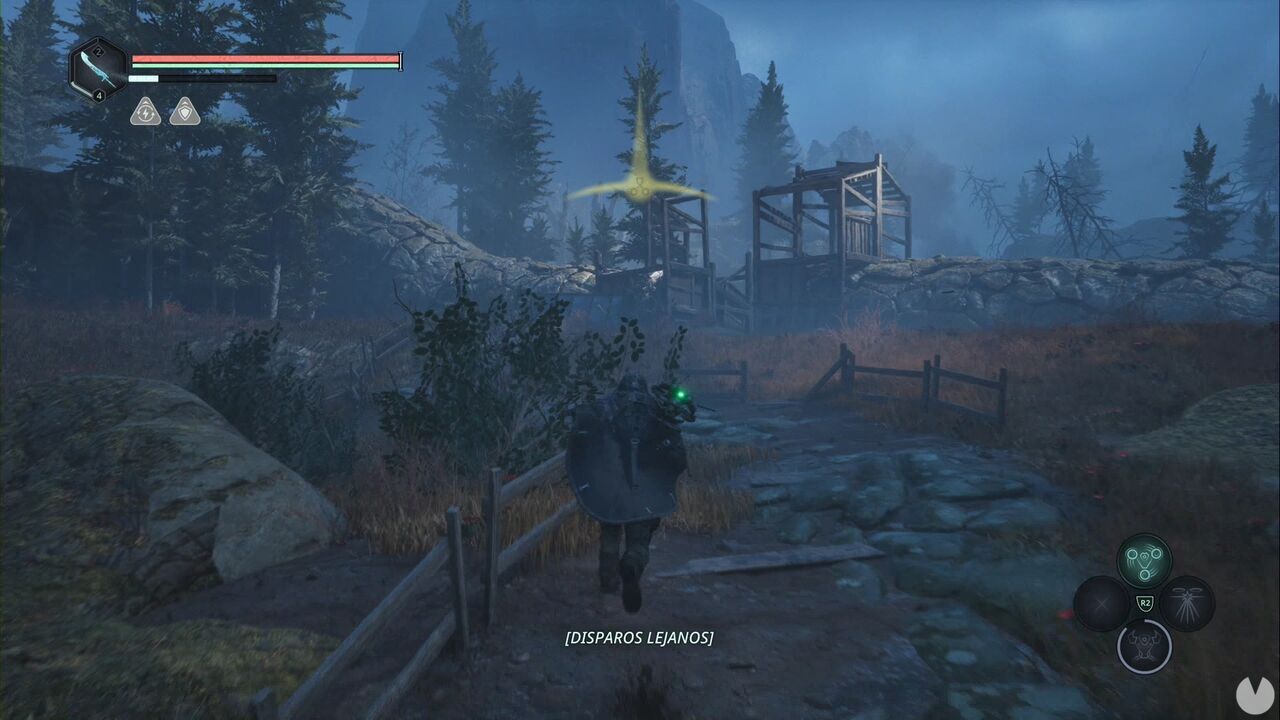 Hell is Us - Vyssa Hills, road checkpoint northeast of the Weeping Knight statue