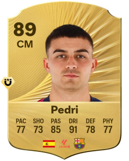 EA Sports FC 26 - Mejores jugadores con mayor potencial del modo Carrera Pedri