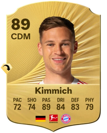 EA Sports FC 26 - Mejores jugadores Joshua Kimmich