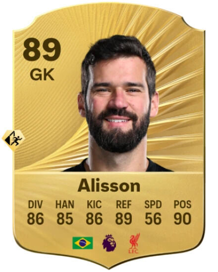 EA Sports FC 26 - Mejores jugadores Alisson