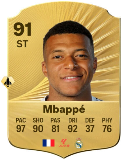 EA Sports FC 26 - Mejores jugadores con mayor potencial del modo Carrera Kylian Mbapp