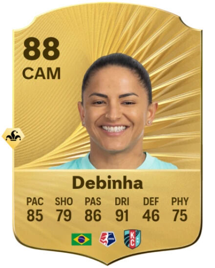 EA Sports FC 26 - Mejores jugadores Debinha