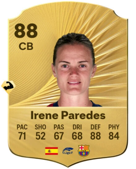 EA Sports FC 26 - Mejores jugadores Irene Paredes