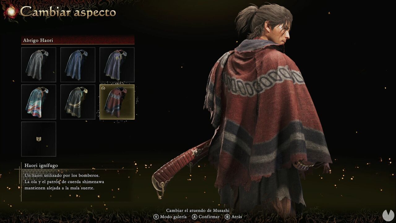 Onimusha: Way of the Sword - Haori Coats: Fireman's Haori