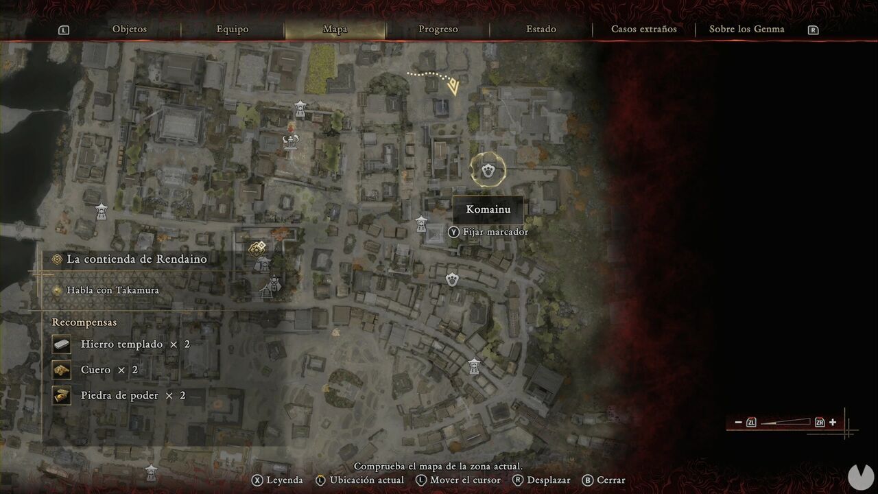 Onimusha: Way of the Sword - Lion Dogs: location of one of the Lion Dogs in Eastern Kyoto