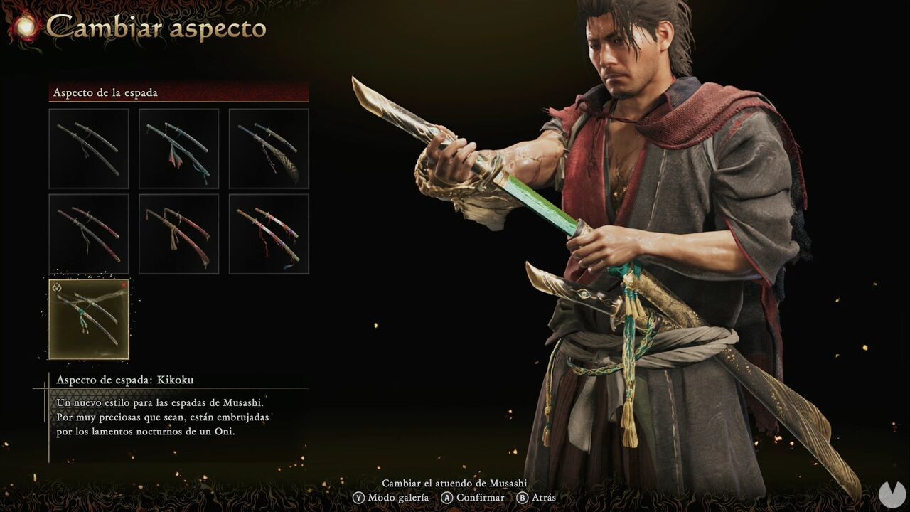Onimusha: Way of the Sword - Sword Appearance: Kikoku