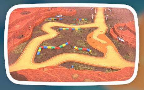 Mario Kart World - Circuito SNES Isla Chocolate 2